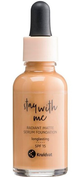 Kruidvat Stay With Me Radiant Matte Serum Foundation SPF20