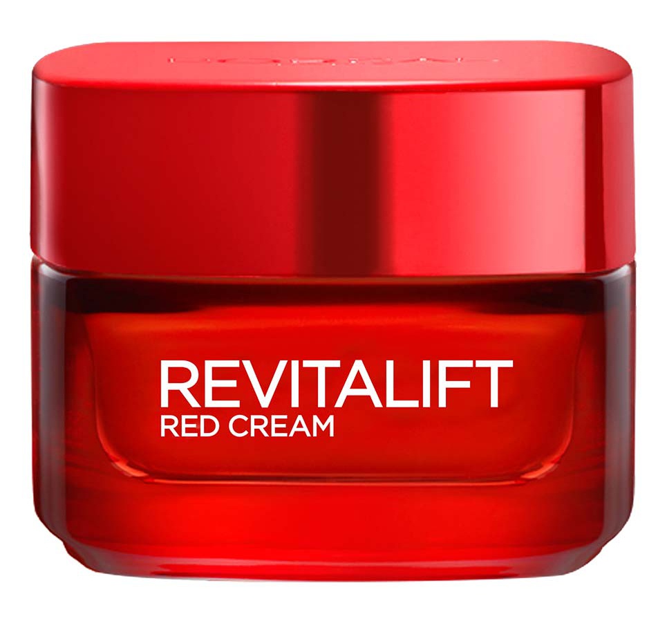 L'Oreal Revitalift Energising Red Day Cream