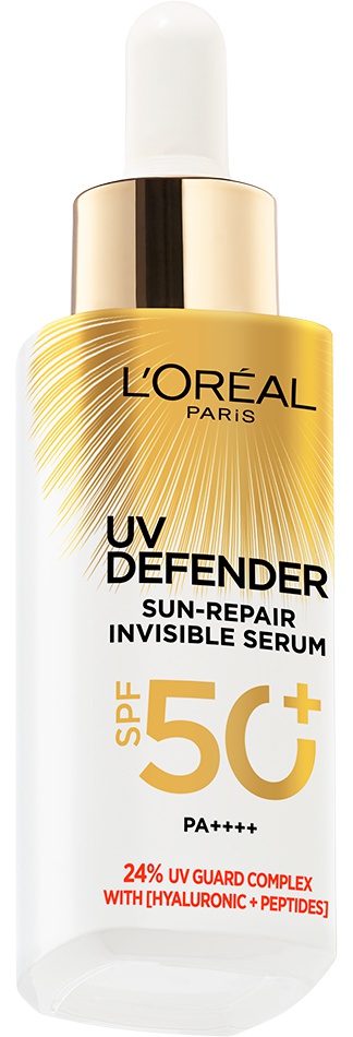 L'Oreal UV Defender Sun Repair Invisible Serum SPF50+ Pa++++