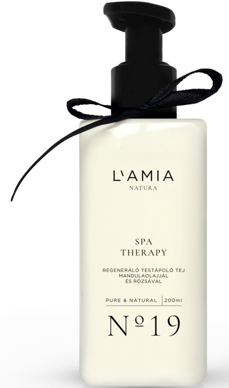L’amia Spa Therapy Regeneráló Testápoló Tej Mandulaolajjal És Rózsával
