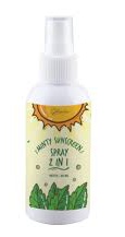 LEA GLORIA Minty Sunscreen Spray 2 In 1