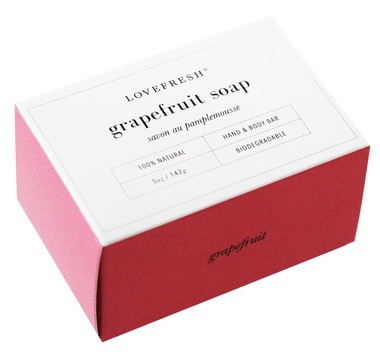 LOVEFRESH Grapefruit Soap