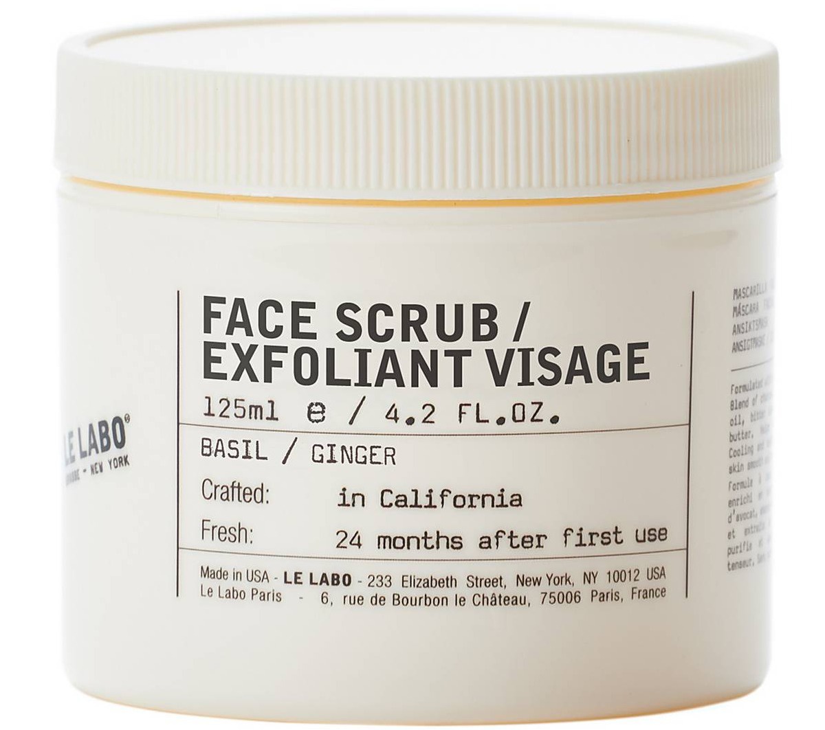 Le Labo Basil Face Scrub