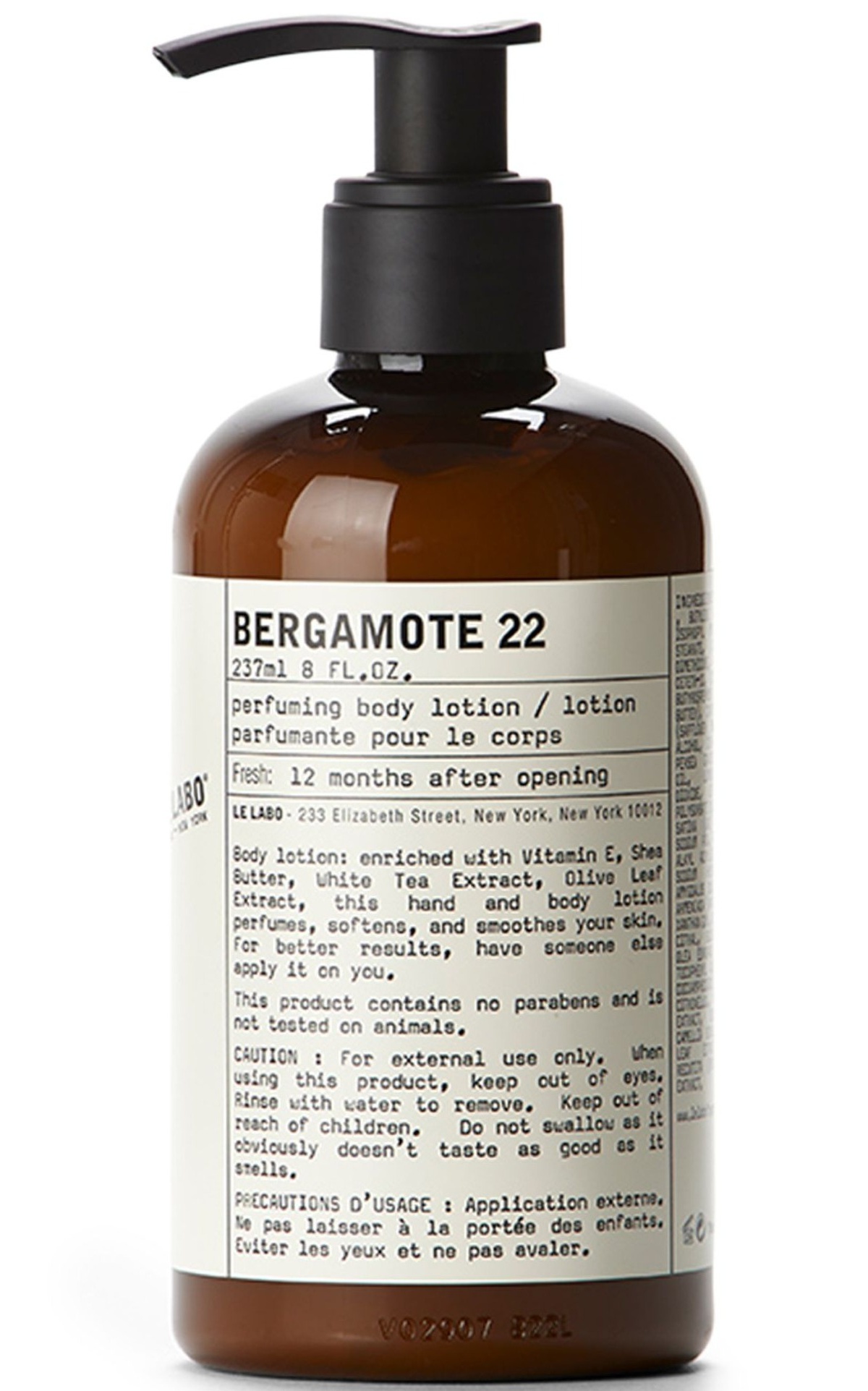 Le Labo Bergamote 22 Lotion