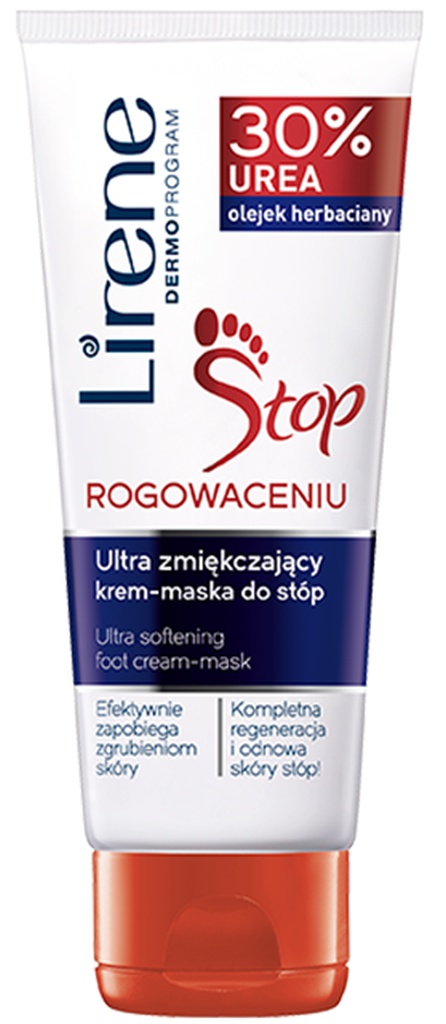 Lirene Foot Care Ultra-Softening Foot Cream-Mask
