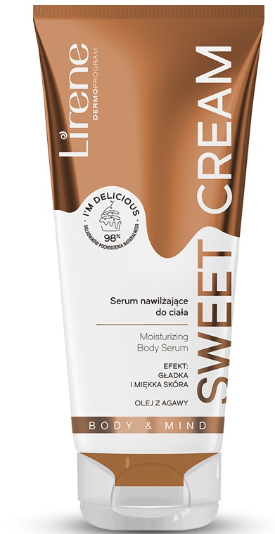 Lirene I’m Delicious Moisturizing Body Serum Sweet Cream