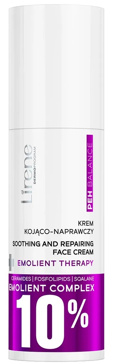 Lirene PEH Balance Soothing & Repairing Face Cream Emolient Therapy