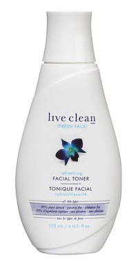 Live Clean Fresh Face Facial Toner