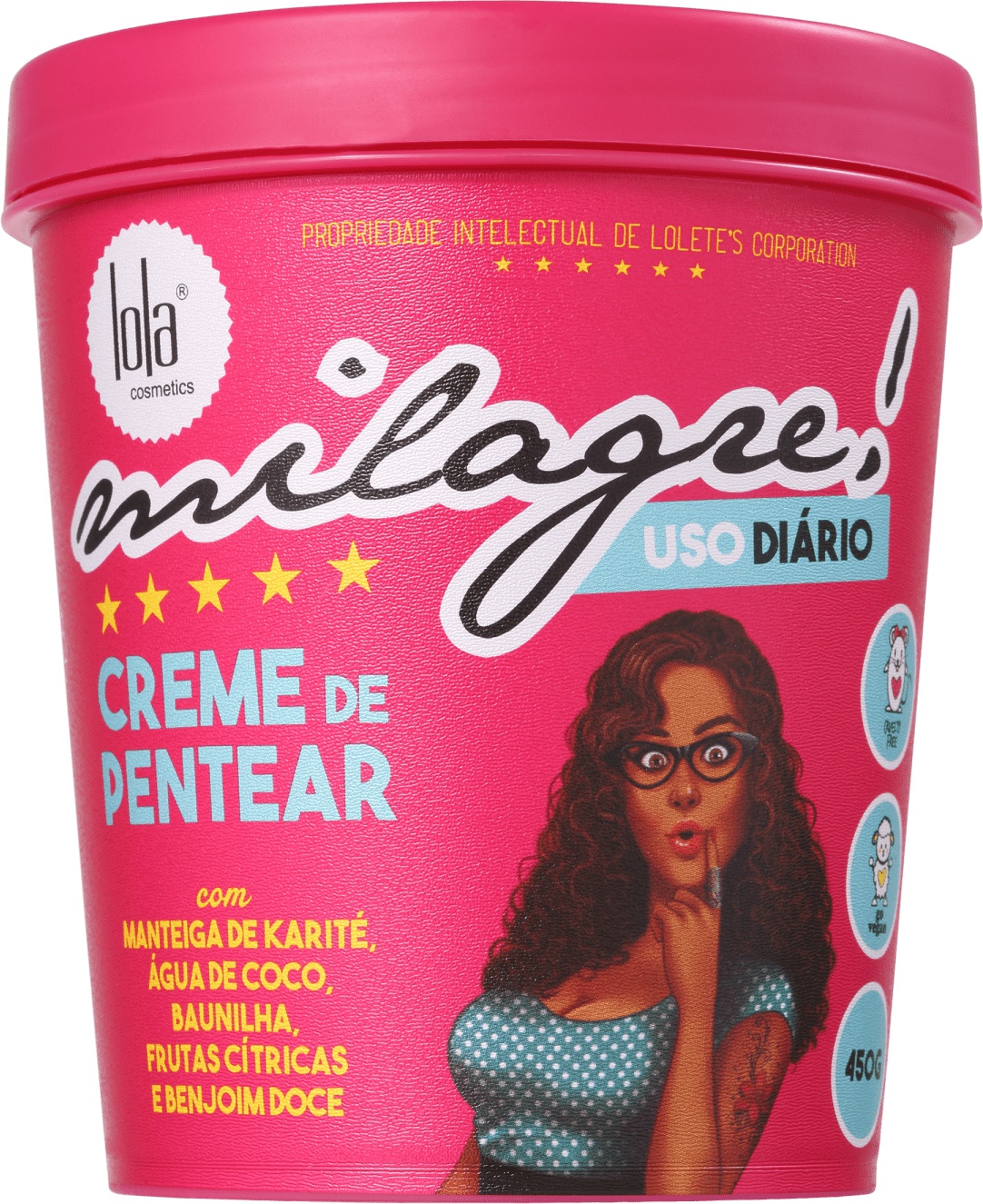 Lola Cosmetics Milagre Creme De Pentear