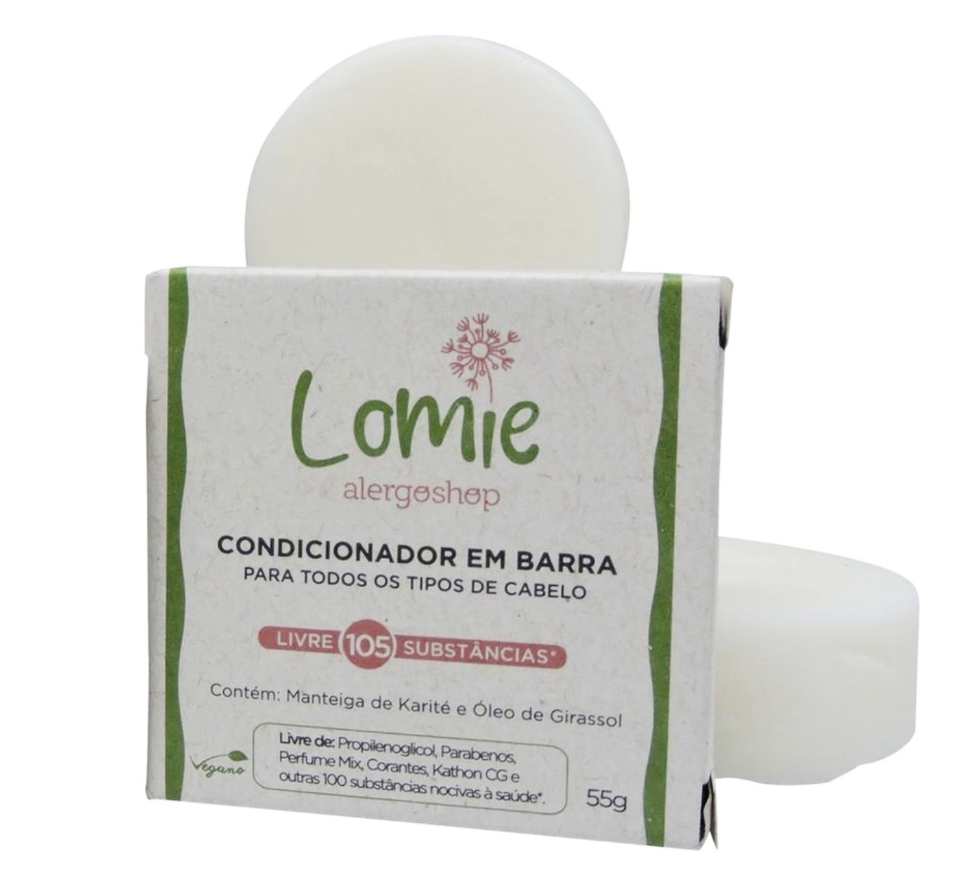 Lomie Condicionador Em Barra Lomie