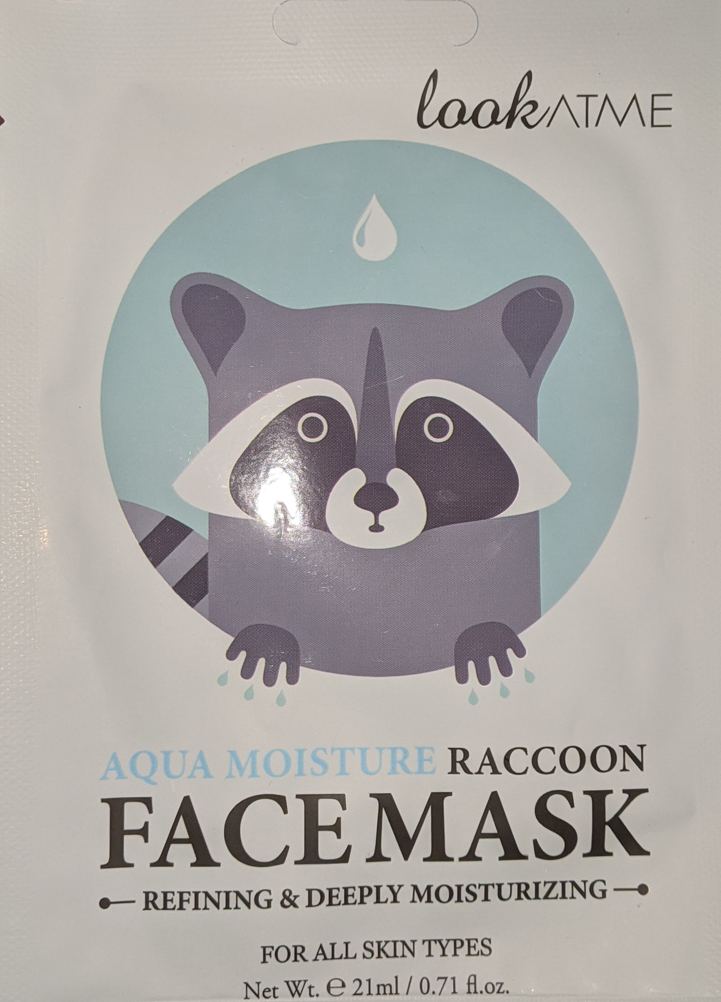Look at me Aqua Moisture Raccoon