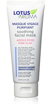 Lotus Aroma Soothing Facial Mask Pink Clay
