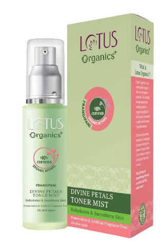 Lotus Organics+ Divine Petals Toner Mist (frangipani)