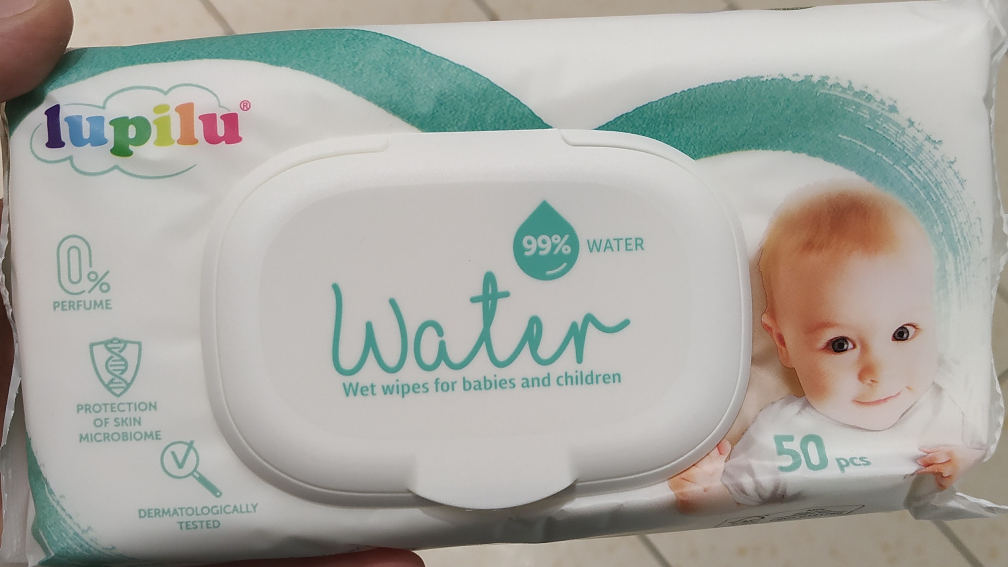 Lupilu Water Wet Wipes