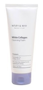 MARY & MAY White Collagen Cleansing Foam