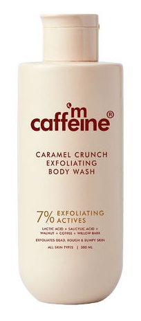 MCaffeine Exfoliating Caramel Crunch Body Wash
