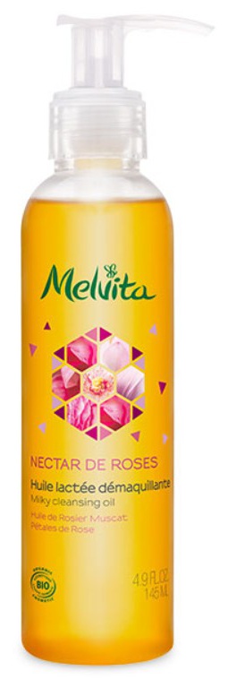 MELVITA Organic Rose Milky Cleansing Oil