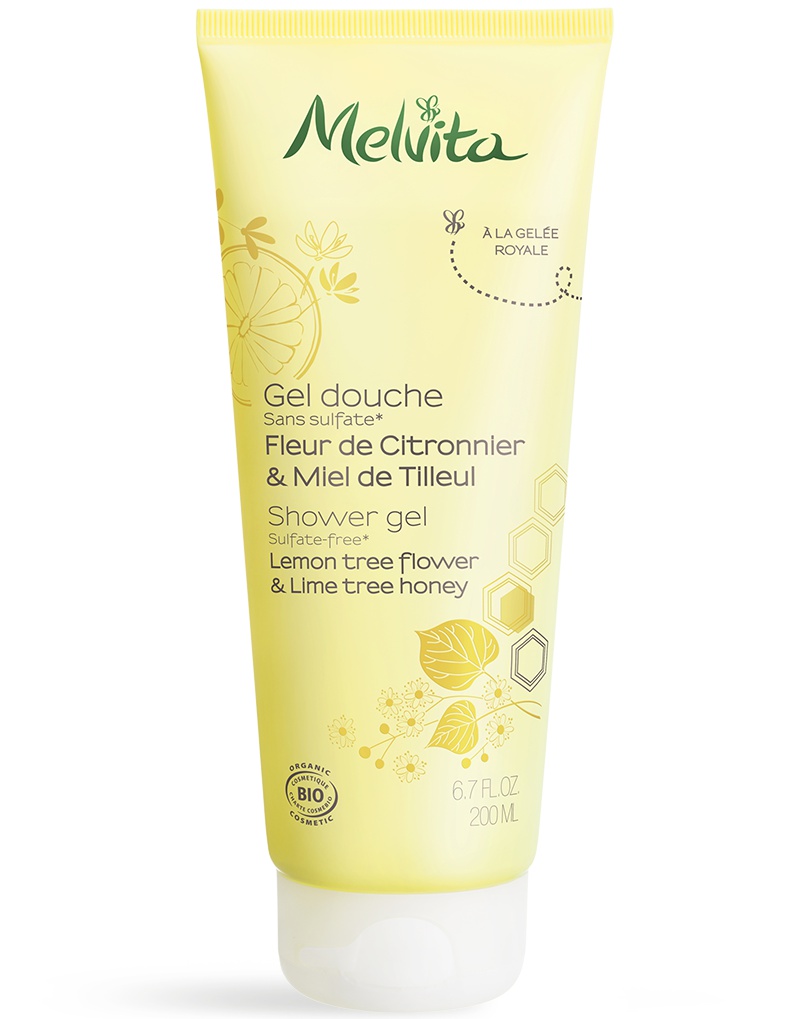 MELVITA Shower Gel Lemon Tree Flower & Lime Tree Honey