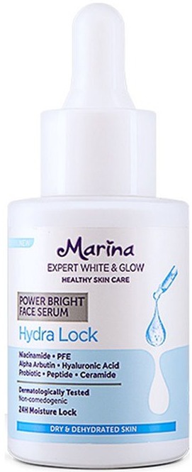 Marina Power Bright Serum Hydra Lock