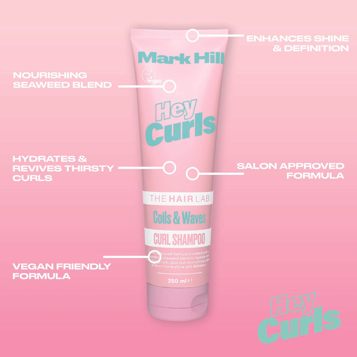 Mark Hill Hey Curls Curl Shampoo