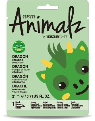 MasqueBAR Pretty Animalz Dragon Sheet Mask