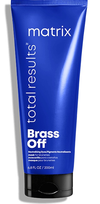 Matrix Total Results Brass Off Neutralizing Blue Mask