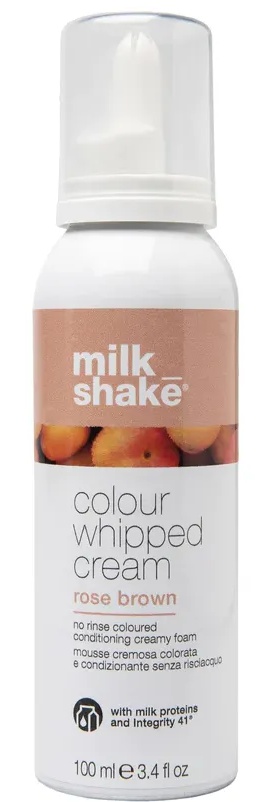 Milk shake Colour Whipped Cream Rose Brown