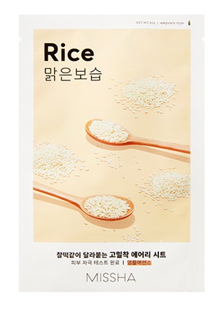 Missha Airy Fit Sheet Mask (Rice)