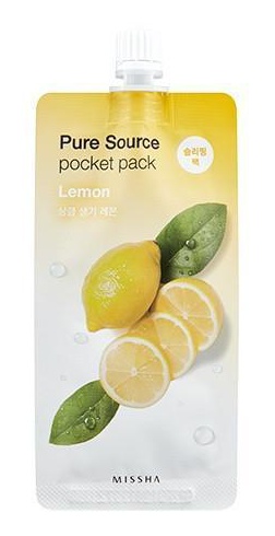 Missha Pure Source Pocket Pack - Lemon