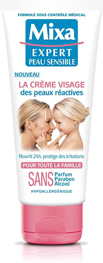 Mixa La Creme Visage Des Peaux Reactives
