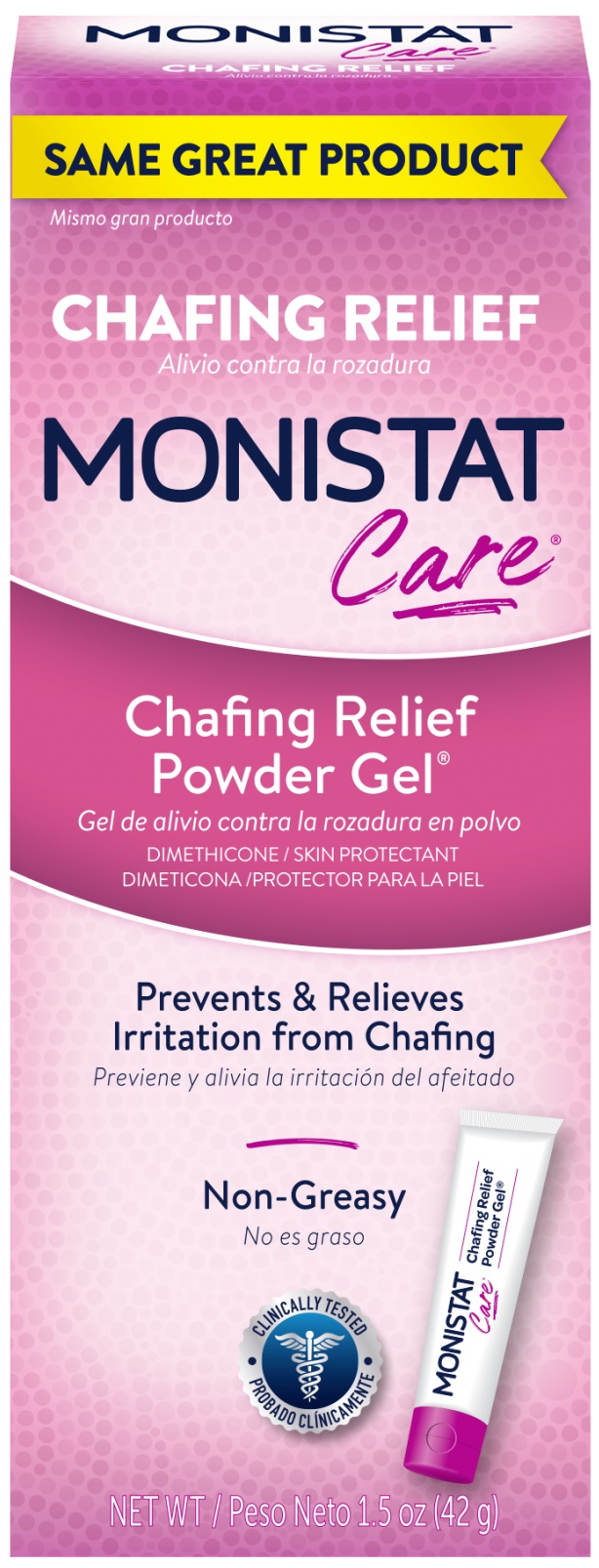 Monistat Chafing Relief Powder Gel