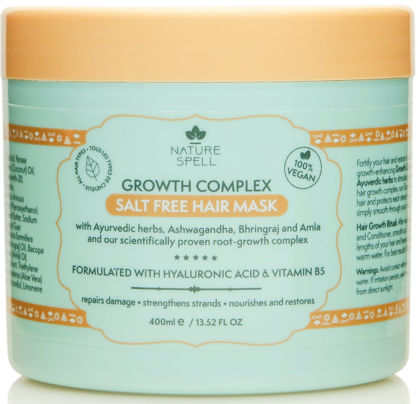 NATURE SPELL Growth Complex Salt Free Hair Mask