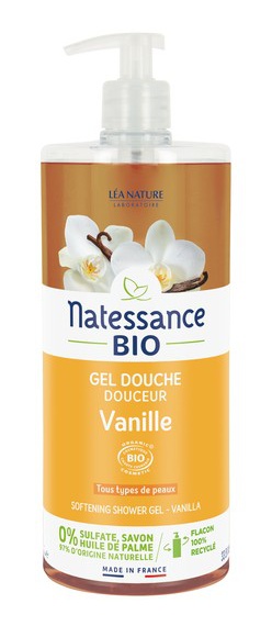 Natessance Gel Douche Douceur Vanille