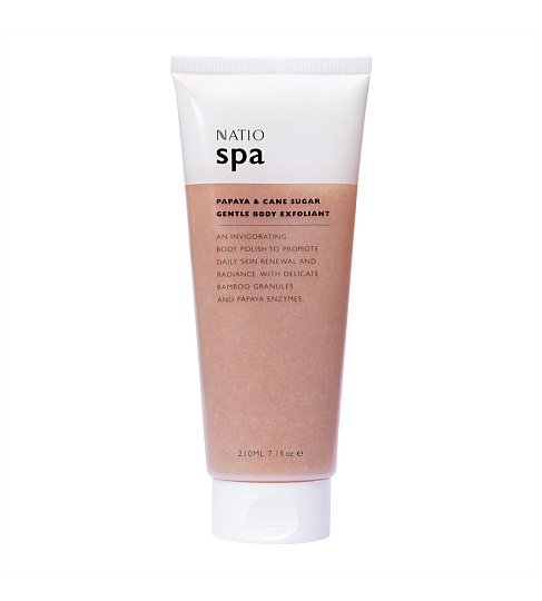 Natio Spa Papaya & Cane Sugar Gentle Body Exfoliant