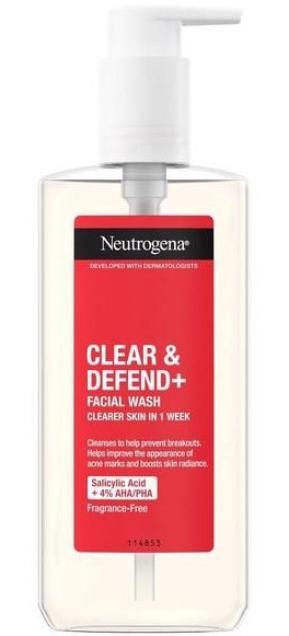 Neutrogena Clear & Defend+ Facial Wash
