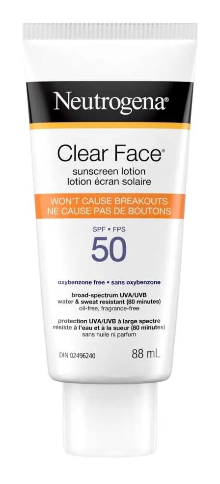 Neutrogena Clear Skin Sunscreen