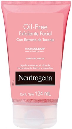 Neutrogena Exfoliante Facial Oil Free Con Extracto De Toronja