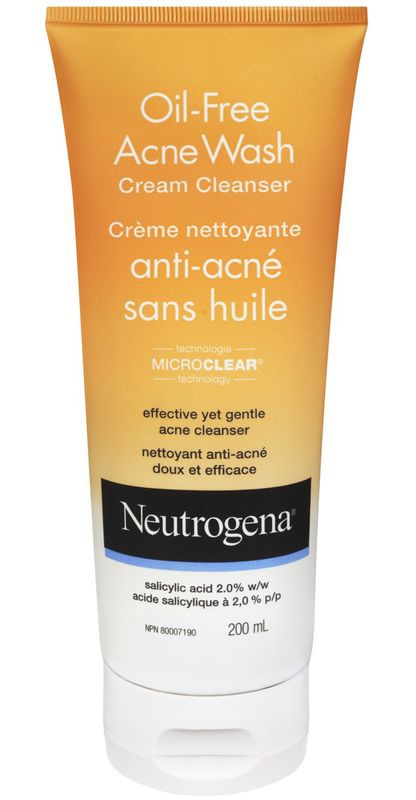 Neutrogena Oil-Free Acne Wash Cream Cleanser