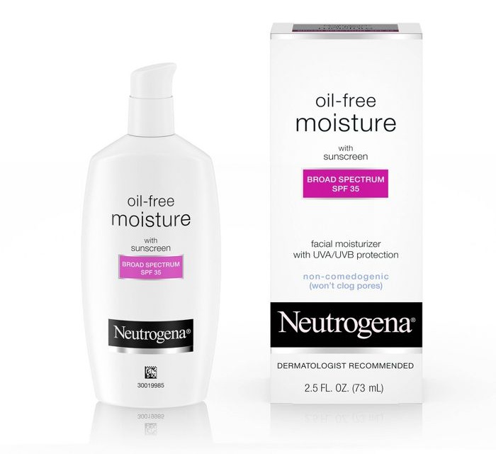 Neutrogena Oil Free Facial Moisturizer Sunscreen - Spf 35