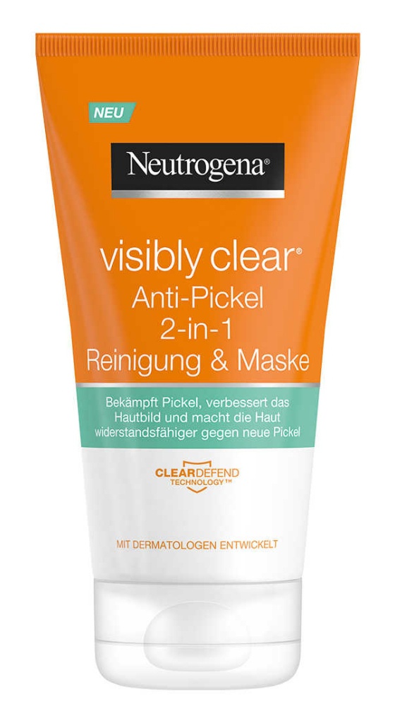 Neutrogena Visibly Clear Spot Proofing 2 In 1 Wash Mask