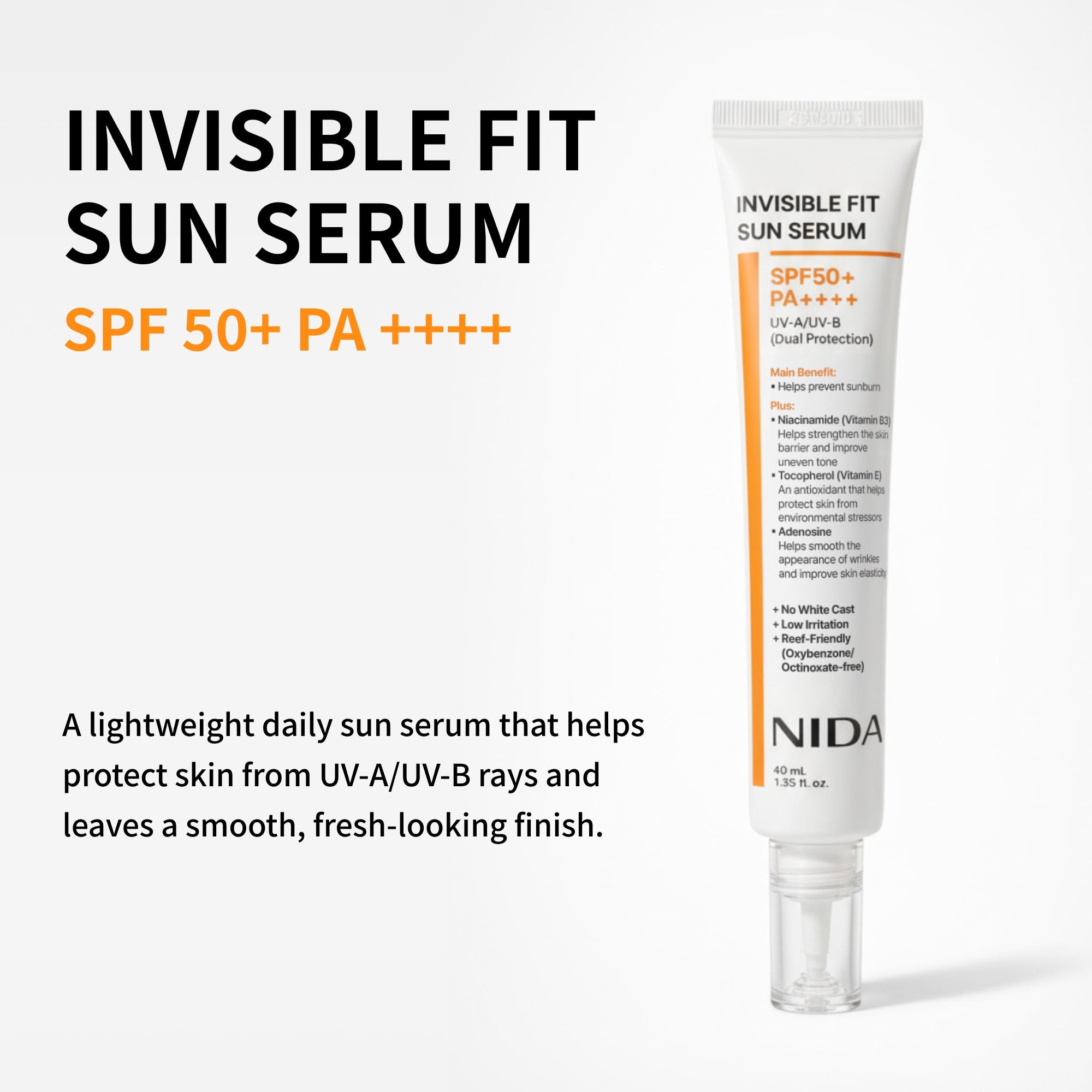 Nida Invisible Fit Sun Serum