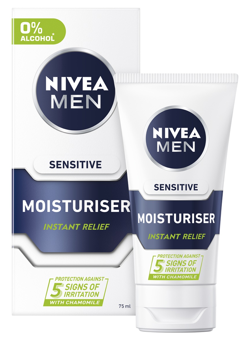 Nivea Sensitive Face Moisturiser With 0% Alcohol