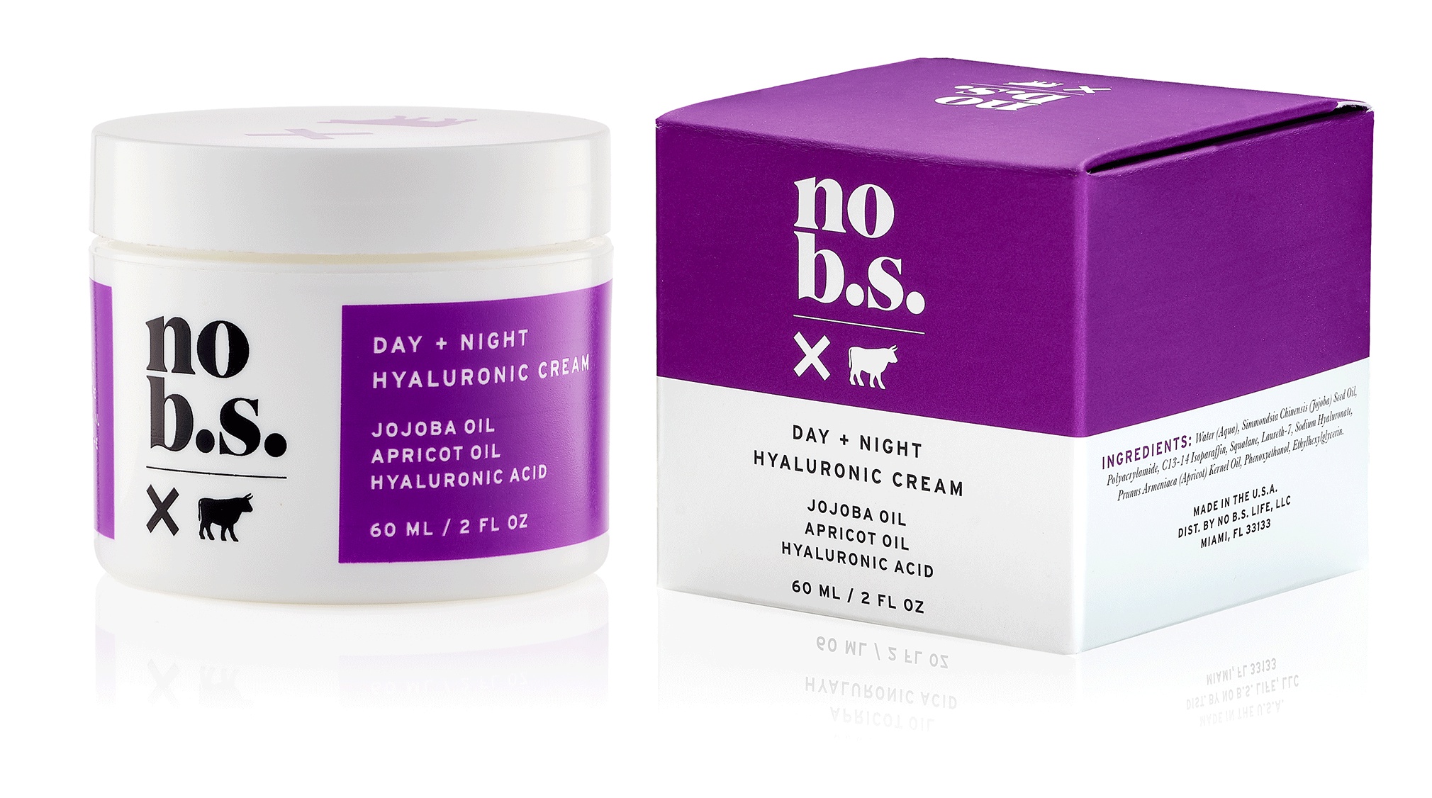 No B.S. Day + Night Hyaluronic Cream