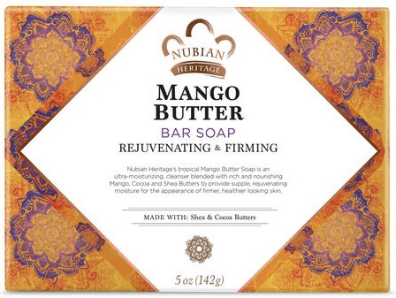 Nubian Heritage Mango Butter Bar Soap