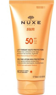 Nuxe Lait Fondant Haute Protection 50 SPF UVA UVB