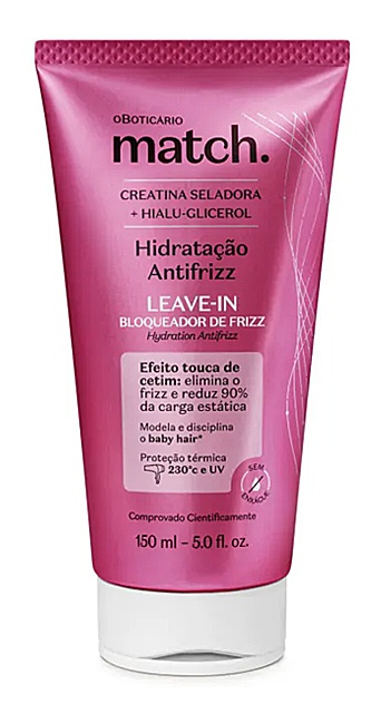 O Boticário Match. Anti-frizz