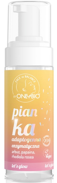 ONLYBIO Face In Balance Adaptogenic Enzymatic Face Foam