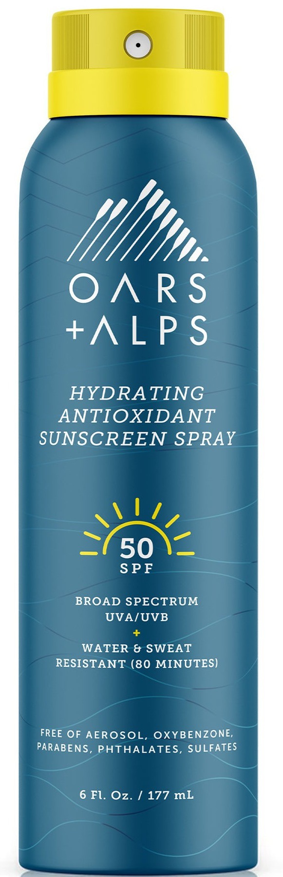 Oars + Alps Hydrating SPF 50 Sunscreen Spray