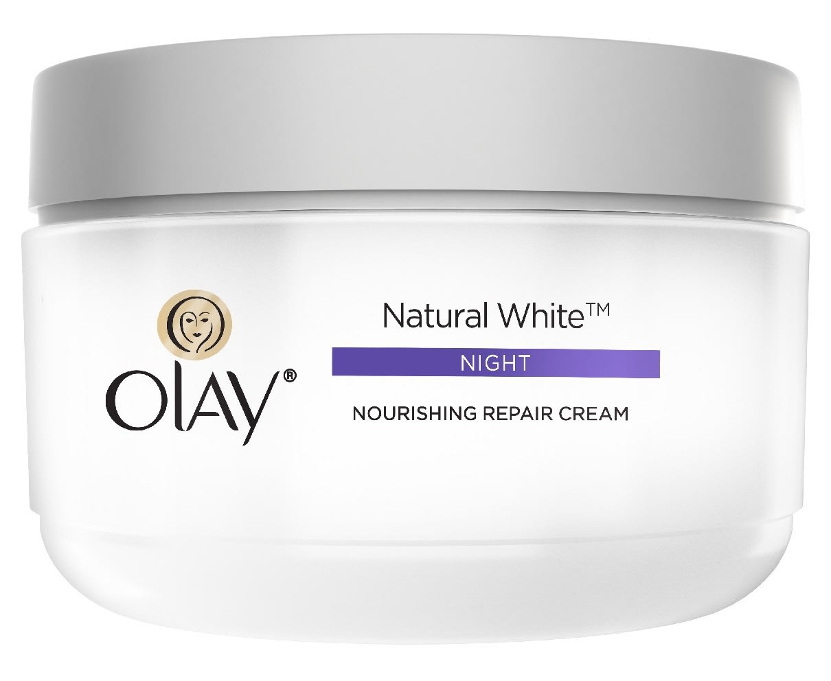 Olay Natural White 7 In One Night Nourishing Repair Cream
