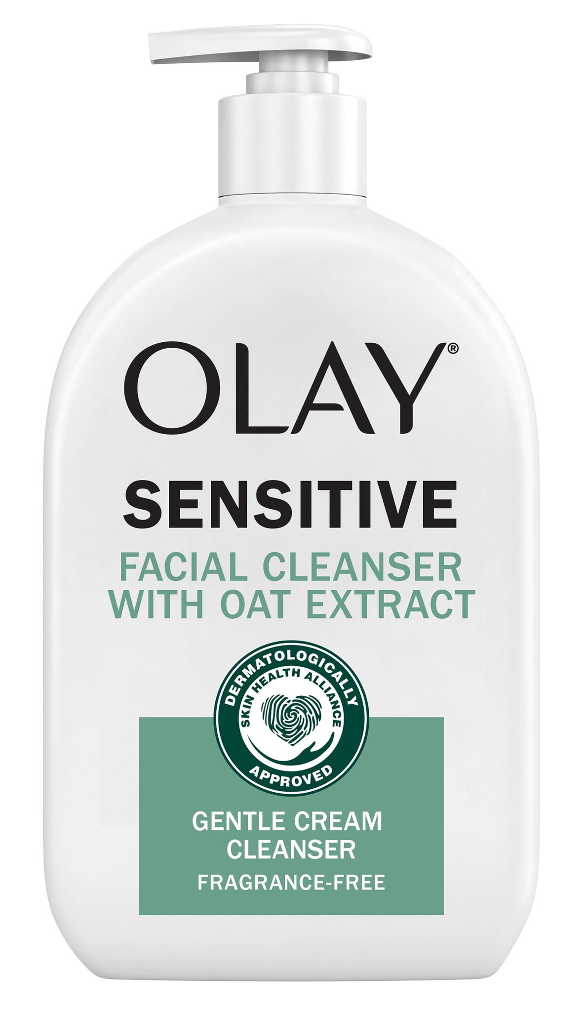Olay Sensitive Facial Cleanser With Oat Extract Gentle Cream Cleanser